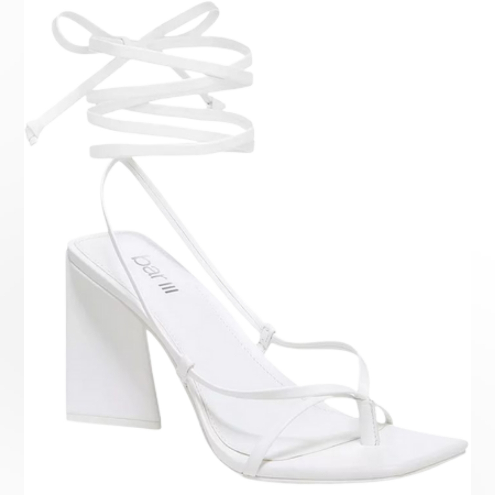 BAR III Auroraa Lace-Up Dress Sandals